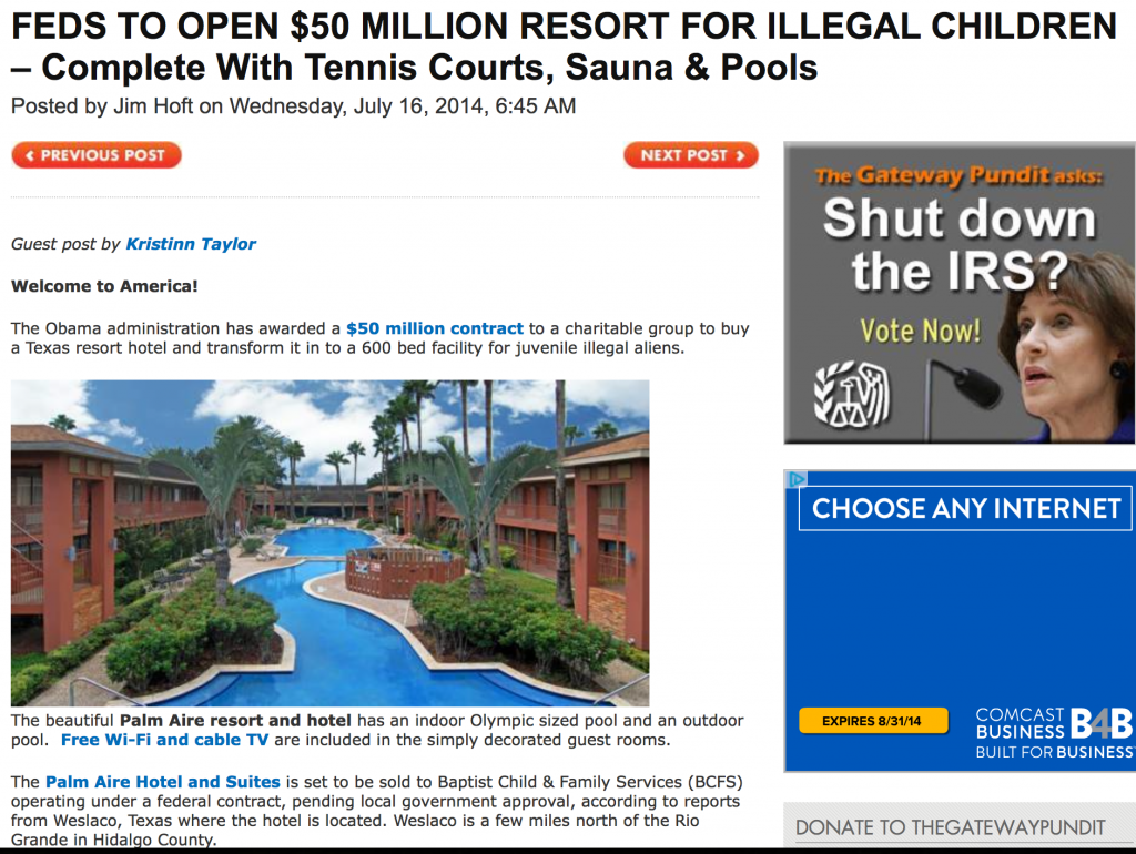 Pampering Illegal Aliens